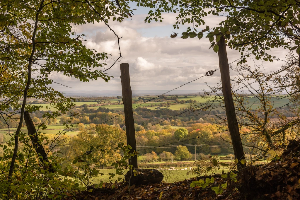 Neuvy-Deux-Clochers, vue depuis les Grandes Poteries