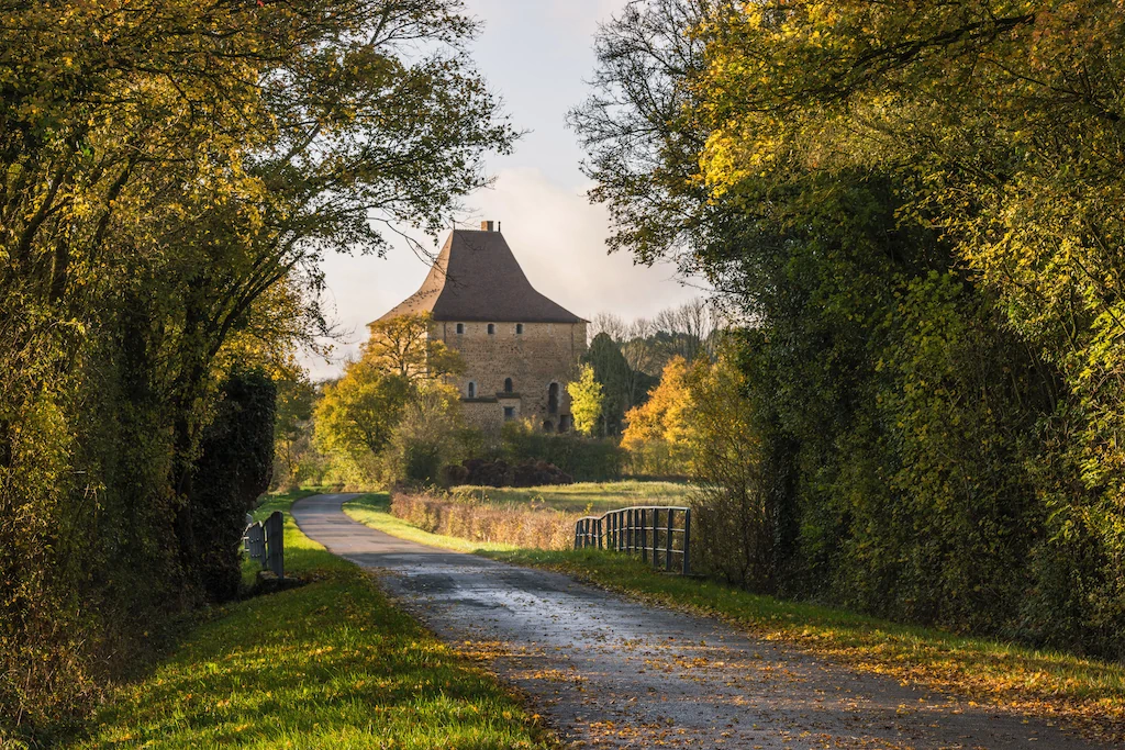 Site de Vesvre, depuis la route de Crézancy